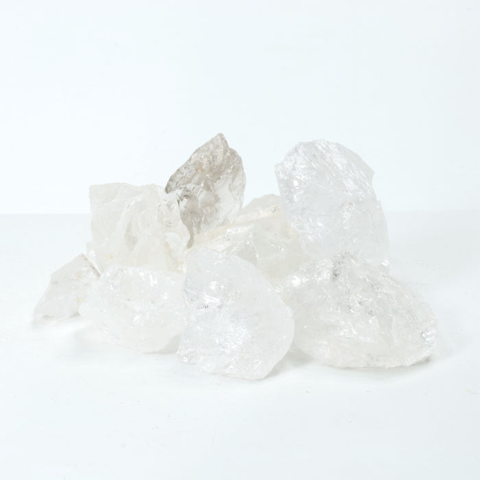 Clear Quartz Rough Stone, 3-5 cm, A Quality, 20 Pieces in a Pack #114