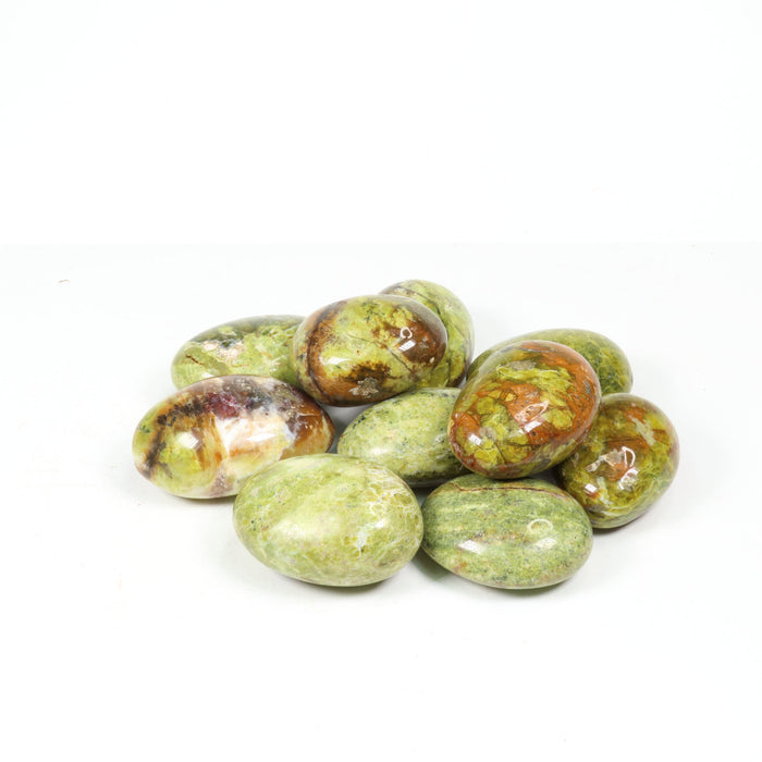 Green Opal Palm Stone, ~3" Inch, 100-200 gr, 1 Piece #019