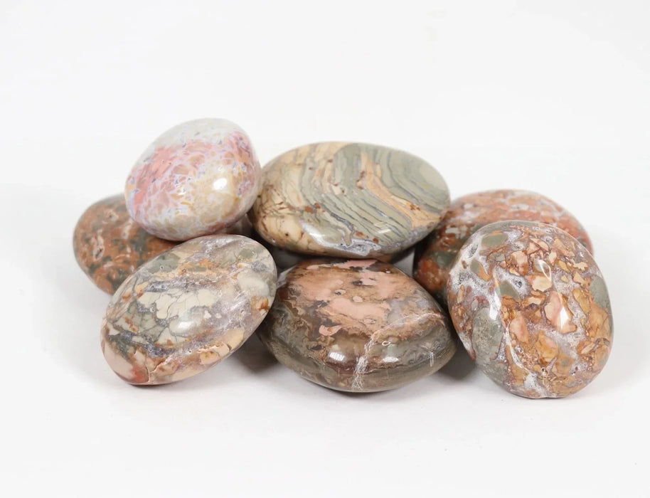 Ibis Jasper Palm Stone, ~2.5" Inch, 0-100 gr, 1 Piece #020