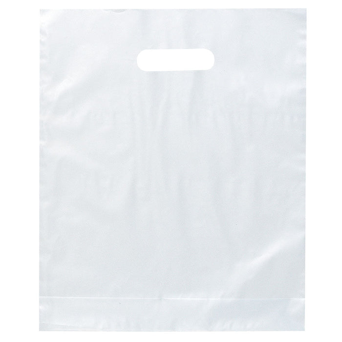 Frosted Clear Merchandise Bags Die Cut 9x12", 500 Pieces in a Pack