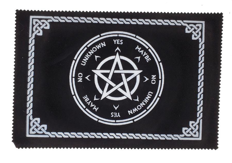 Pendulum Mat, Pentagram Celtic Border, 12"