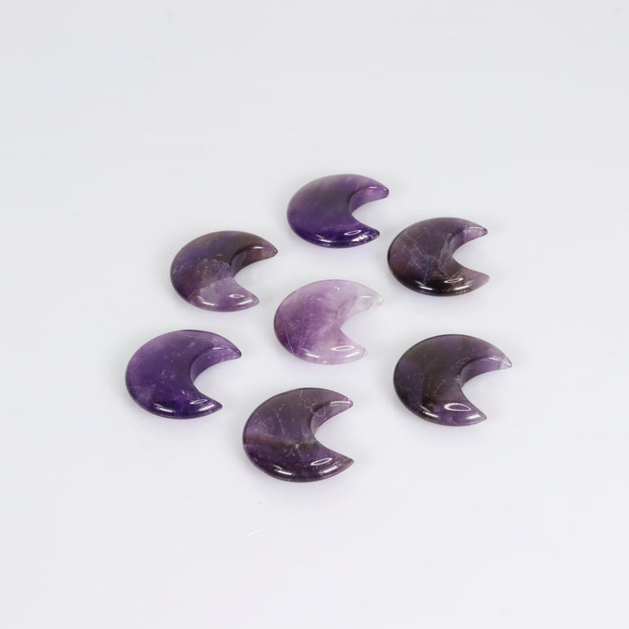 Amethyst Moons, 30mm, 10 Pieces in a Pack, #011