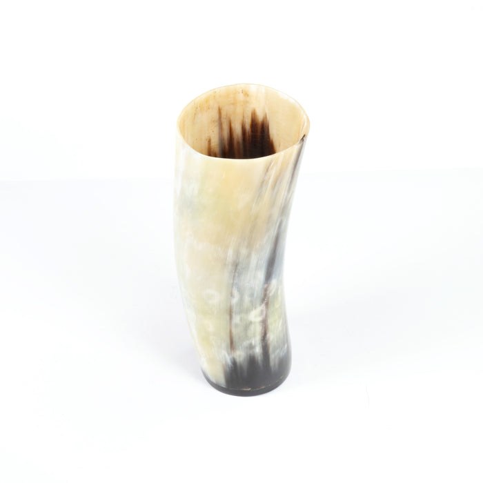 Viking Buffalo Horn Cup, Bone, 6" inch, #003