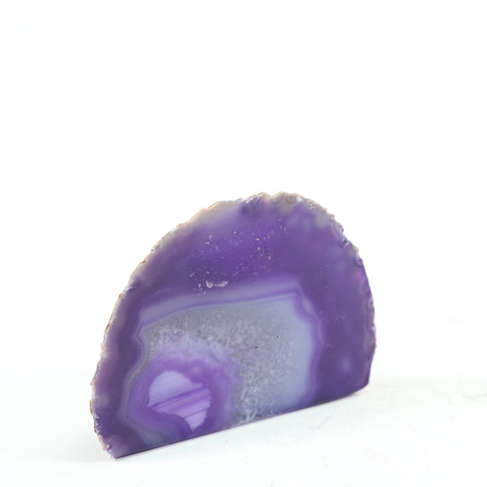 Agate end  with Cut Base, 0-100gr, 1 Piece #001