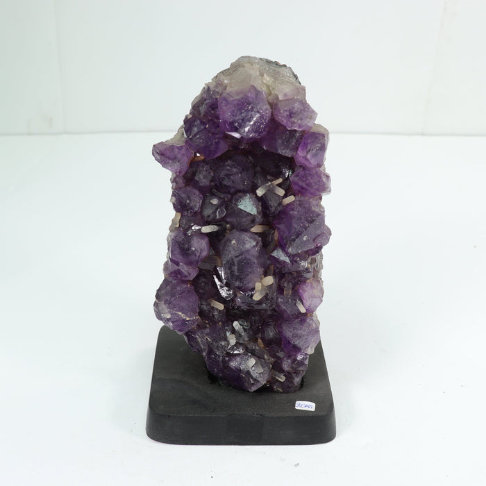 Amethyst Cluster Natural Form on Wood Stand, 1 Piece, 3000-3500 Gr, #006