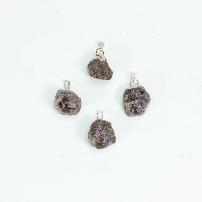 Garnet, Small Size, Mixed Shape Pendants, 10 Pieces in a Pack, #078