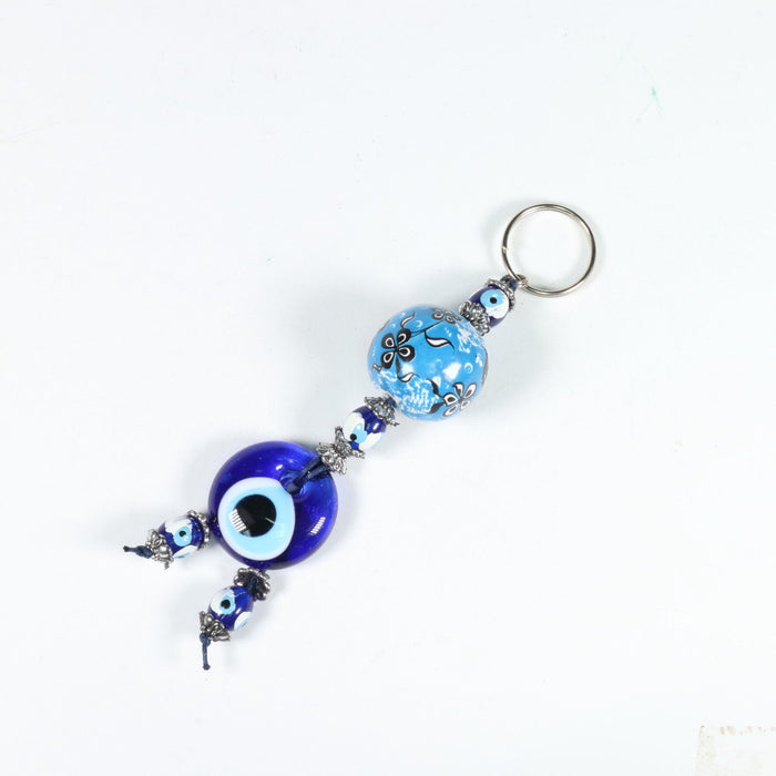 Evil Eye Assorted Figures Key Chain, 10 Pieces in a Pack, #006