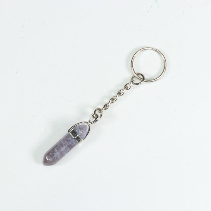 Agate Point Shape Key Chain, 0.30" x 1.5" Inch, 10 Pieces in a Pack, #044