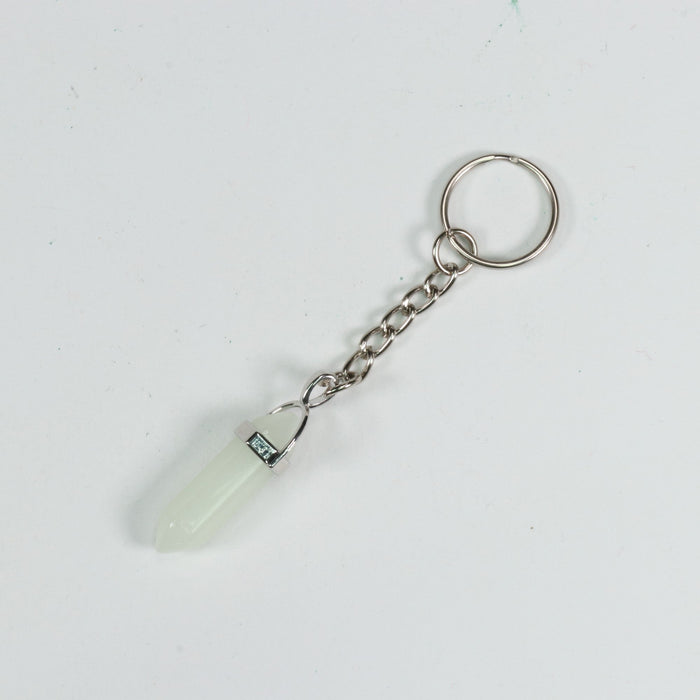 Glow in Dark Point Shape Key Chain, 0.30" x 1.5" Inch, 10 Pieces in a Pack, #019