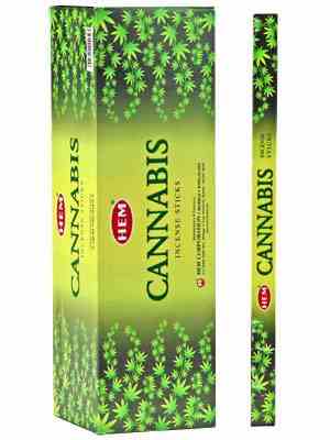 Hem Cannabis, Incense Sticks, Jumbo, 16", 6 Pack Box