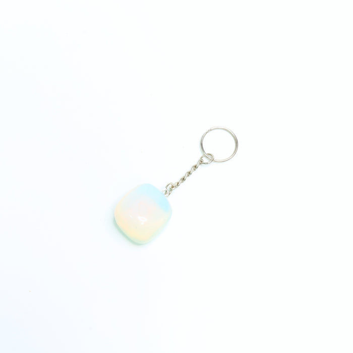 Opalite Mixed Shape Key Chain, 10 Pieces in a Pack, #068