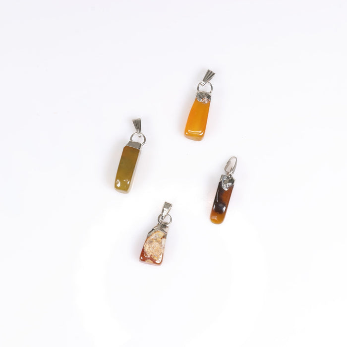 Agate Shaped Pendants, 10 Pieces in a Pack, #018