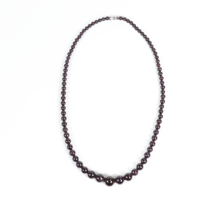 Natural Garnet Necklace, #001
