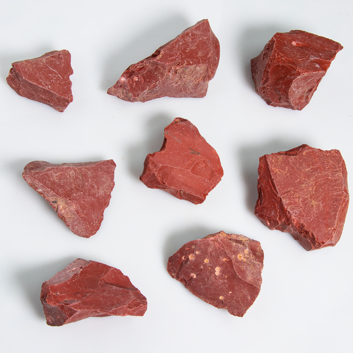 Red Jasper Rough Stone, 3-5cm, 20 Pieces in a Pack, #035