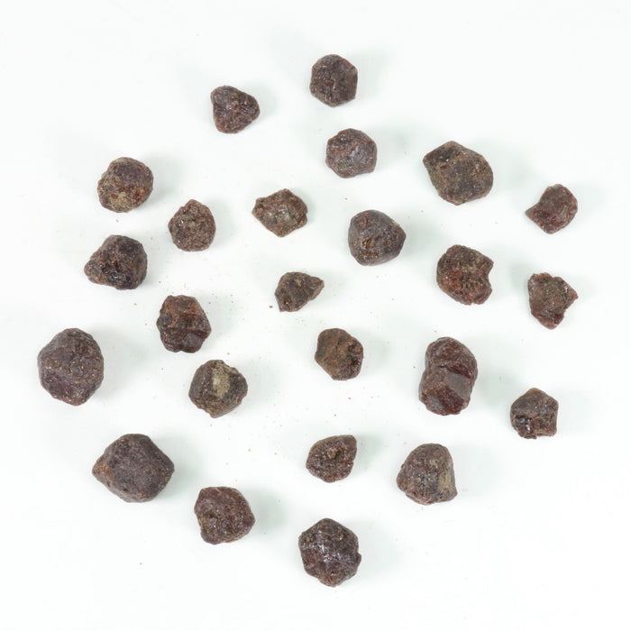 Garnet Rough Stone, 1-3cm, 20 Pieces in a Pack, #064