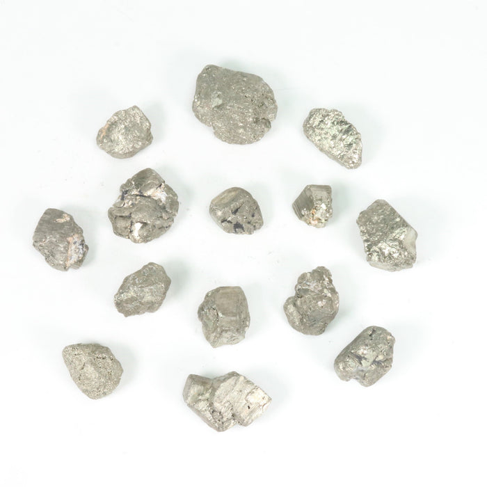 Pyrite Rough Stone, 1-3cm, 20 Pieces in a Pack, #083