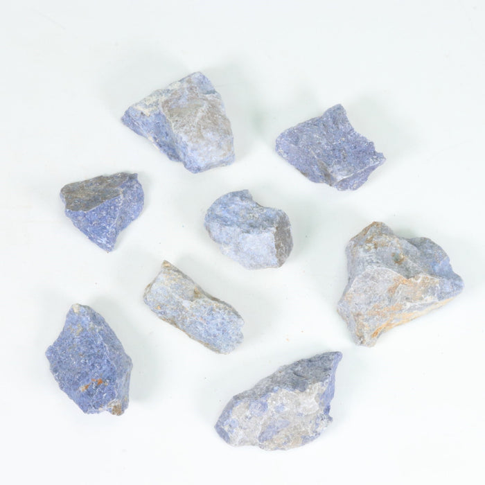 Dumortierite Rough Stone, 3-5cm, 20 Pieces in a Pack, #080