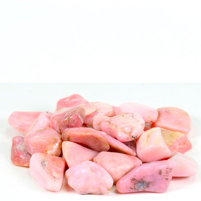 Tumbled Pink Opal, 3-4 cm, Extra Quality, 1 Lb