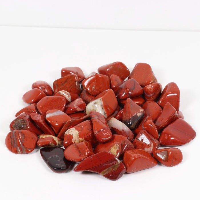 Tumbled Red Jasper, 2-3 cm, Standard Quality, 1 Lb.