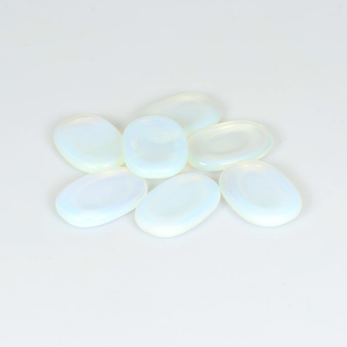 Opalite Worry Stone, 35mm, 10 Pieces in a Pack, #001